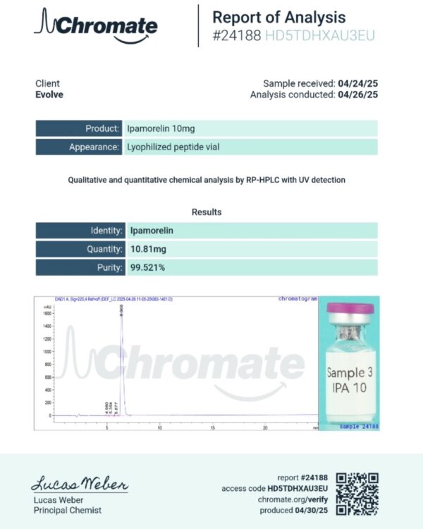 Ipamorelin 10mg - Image 2
