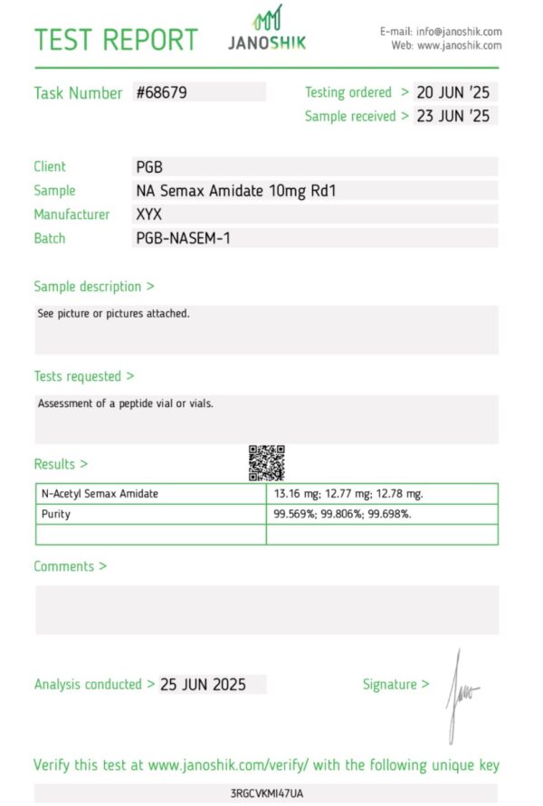 NA Semax Amidate 10 mg - Image 2