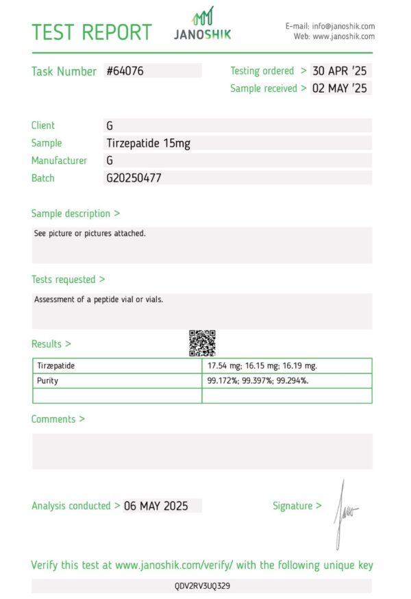 Tirz 15 mg - Image 2