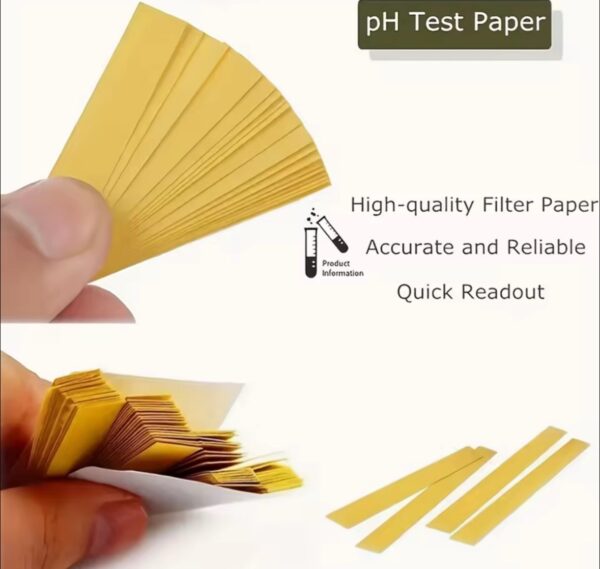 pH Test Strips 0-14 Scale - Image 2