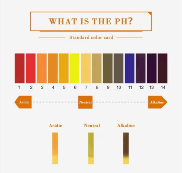 pH Test Strips 0-14 Scale