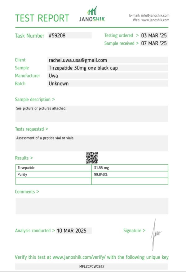 Tirz 30 mg (kit of 10) - Image 2