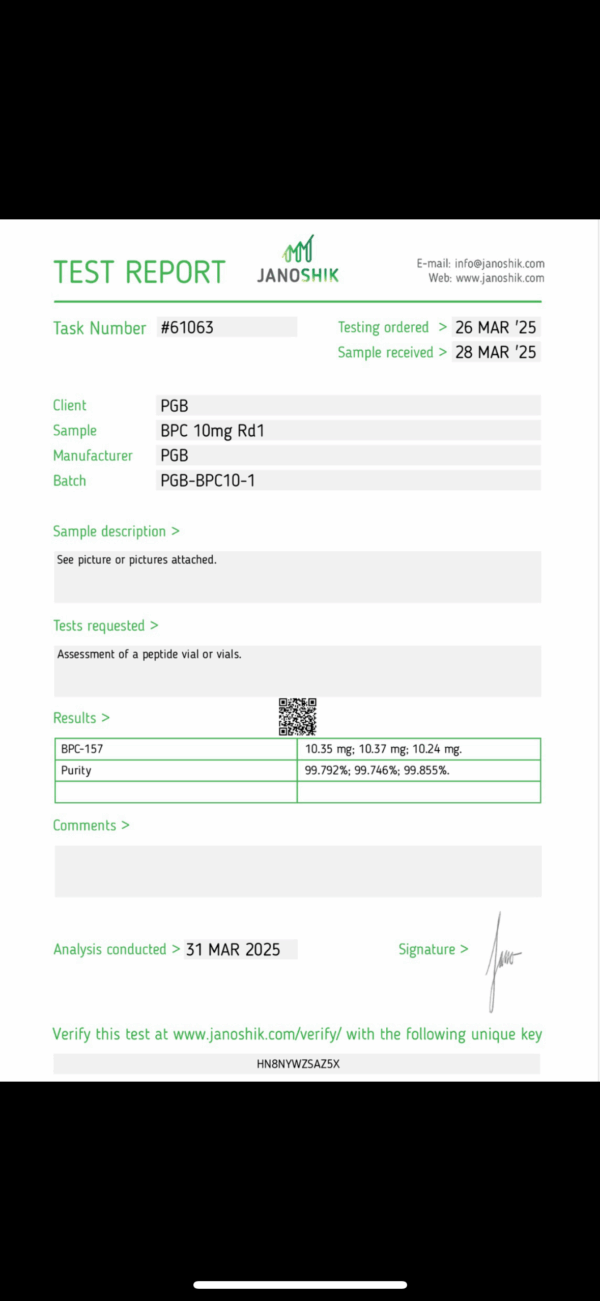 BPC-157 10 mg - Image 2