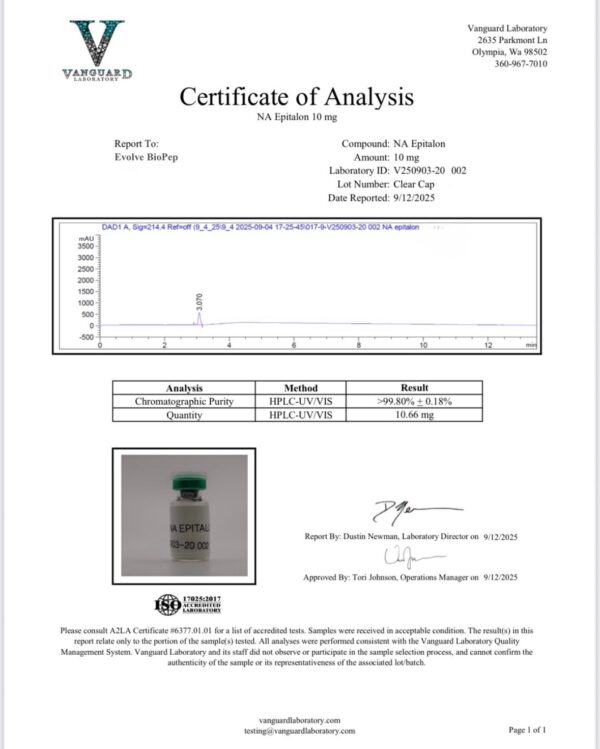Epitalon 10mg - Image 2