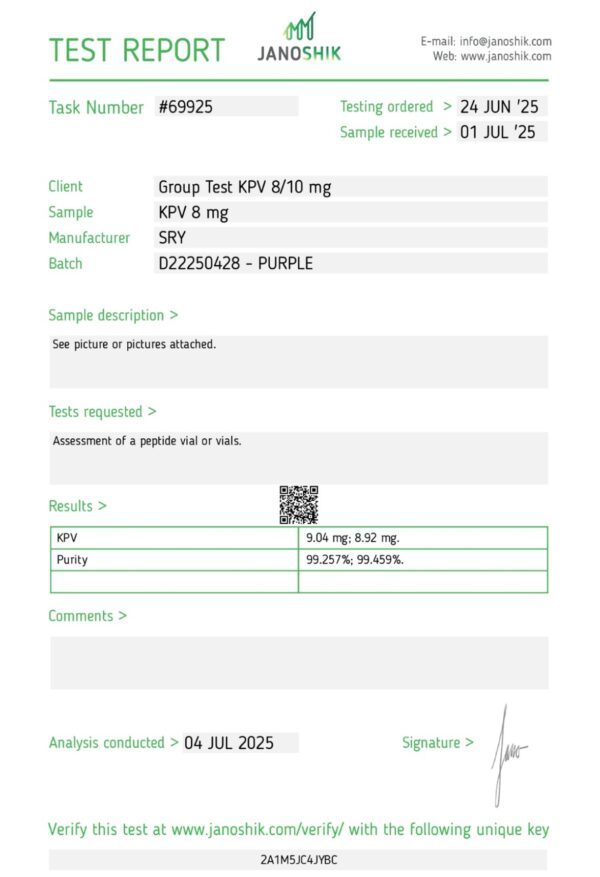 KPV 9 mg - Image 2