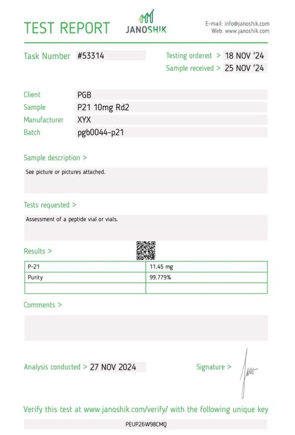 P21 10 mg - Image 2