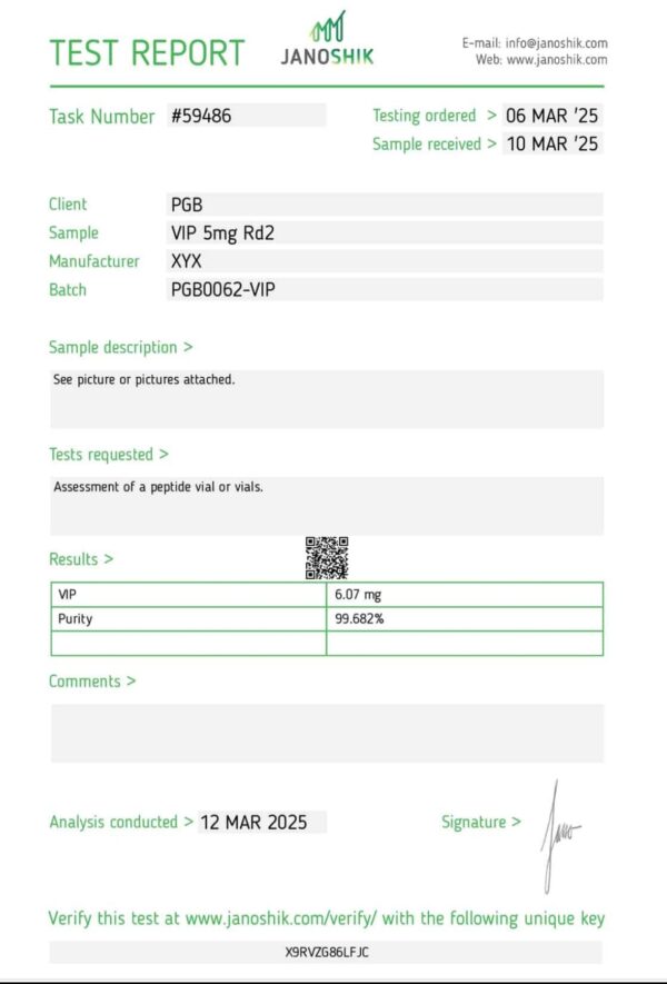 VIP 5 mg - Image 2